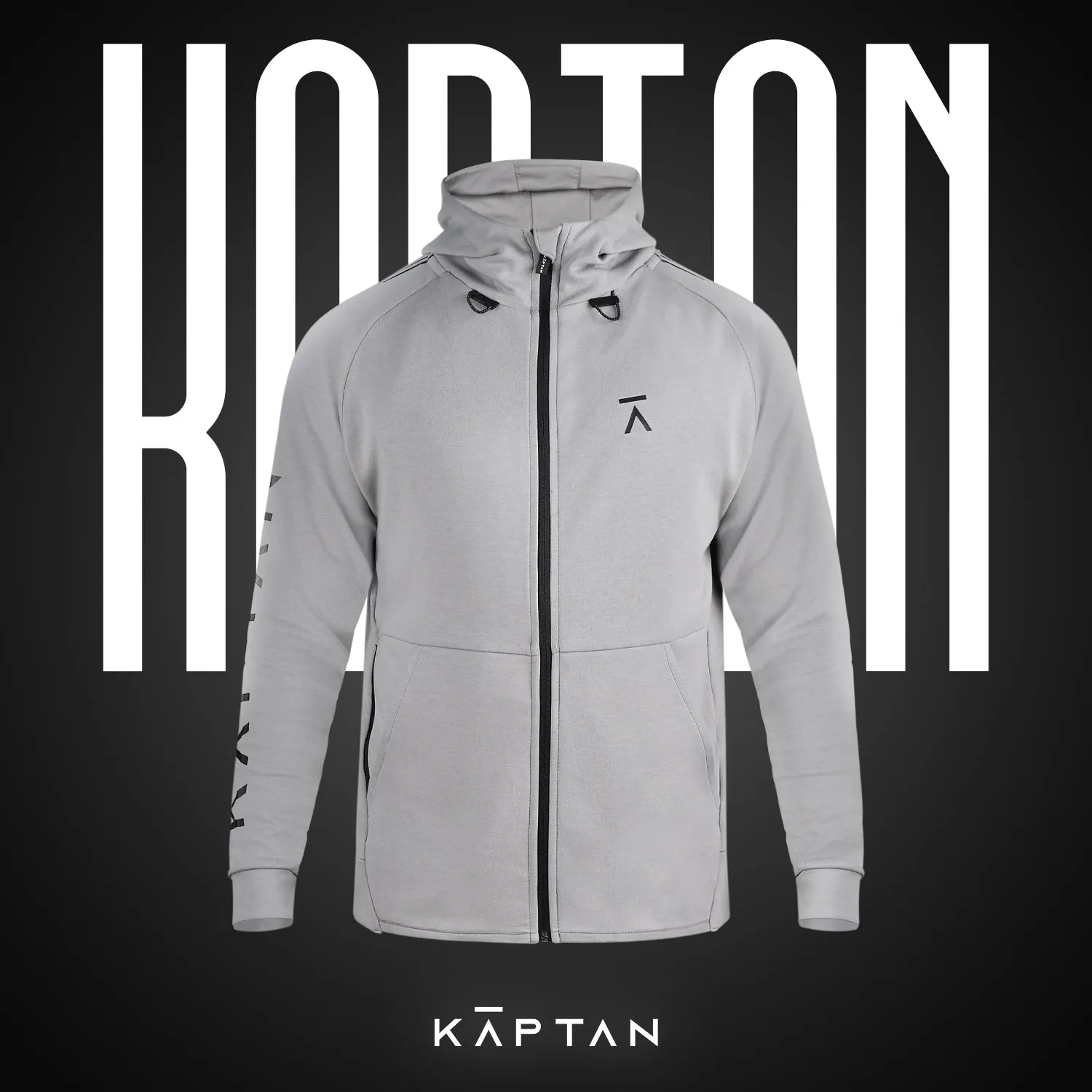 BELFAST Hoodie - Grey | Kaptan