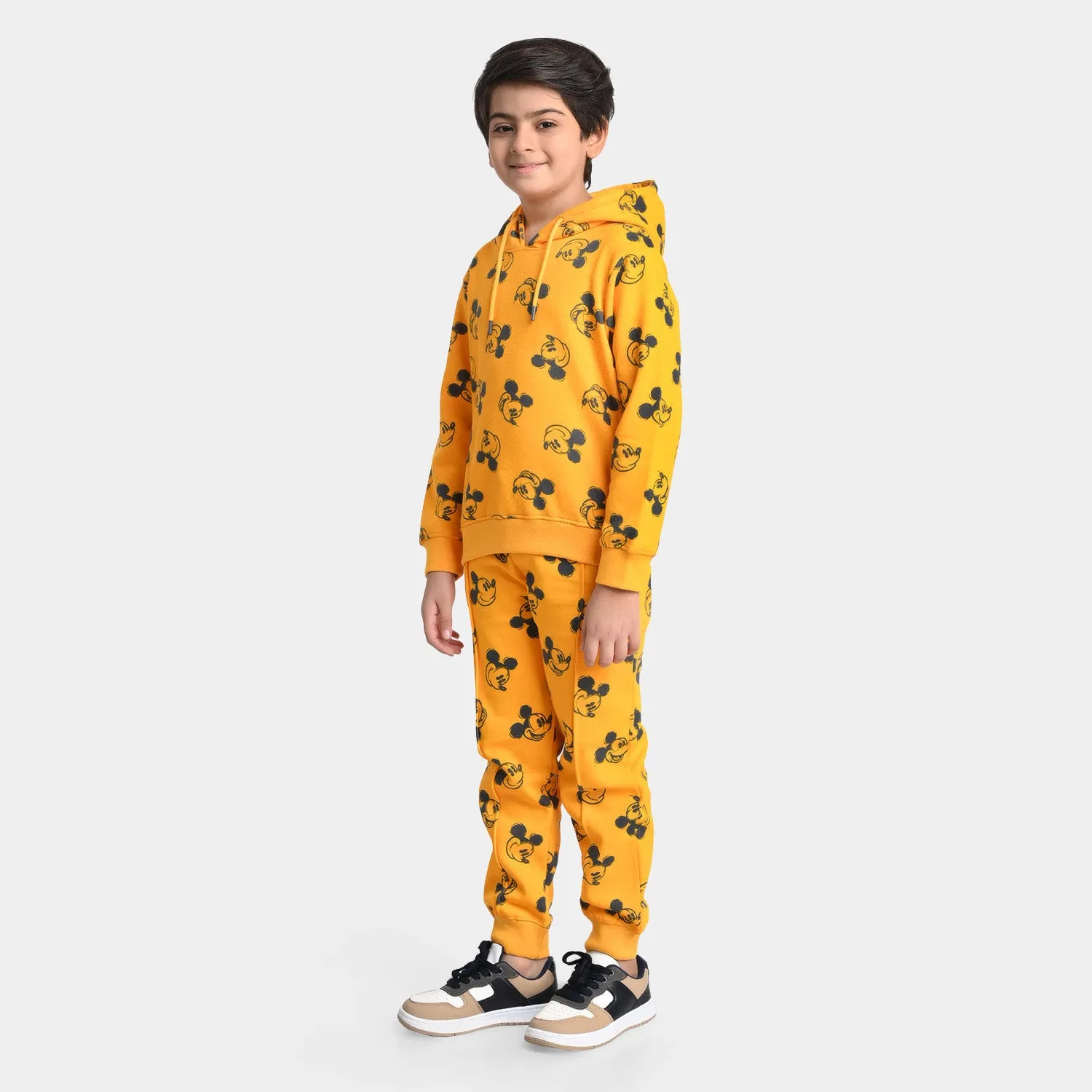 Boys Fleece 2 Piece Suit Character-Citrus