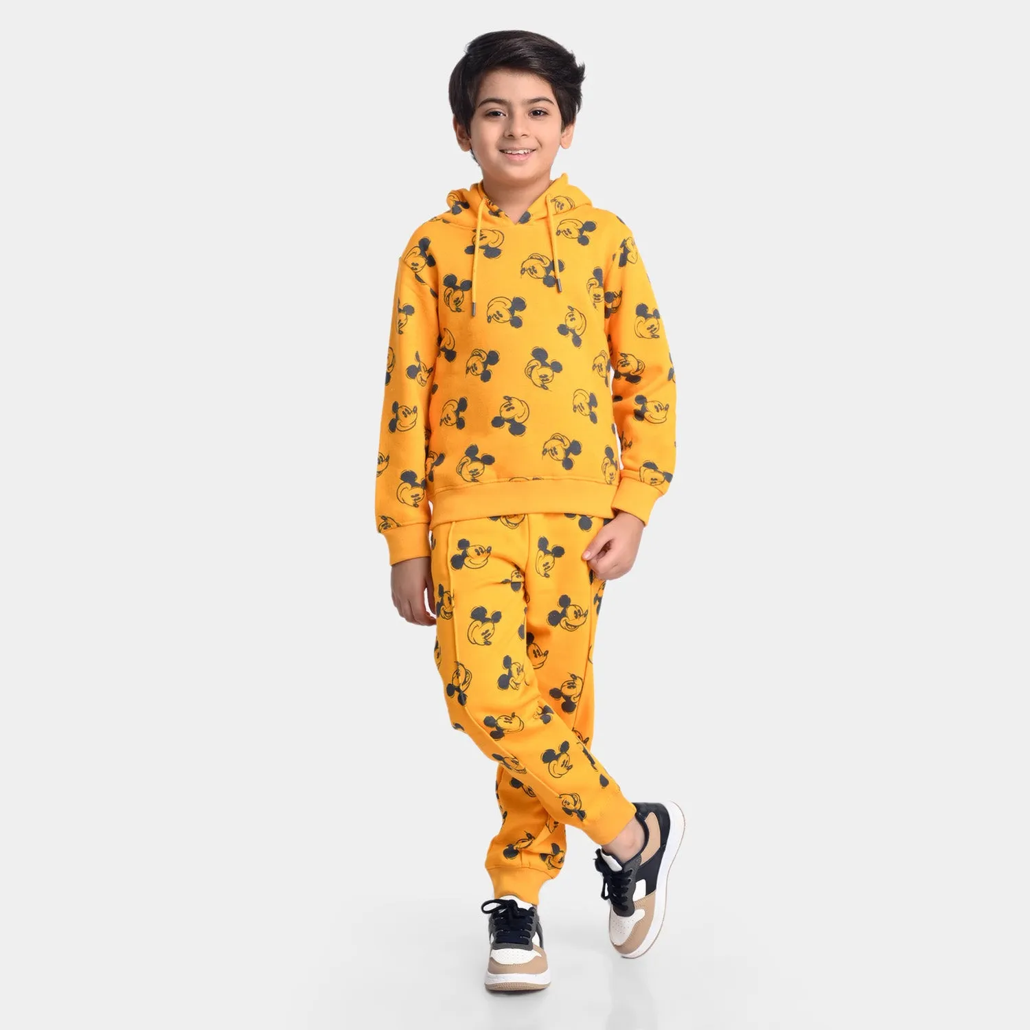Boys Fleece 2 Piece Suit Character-Citrus