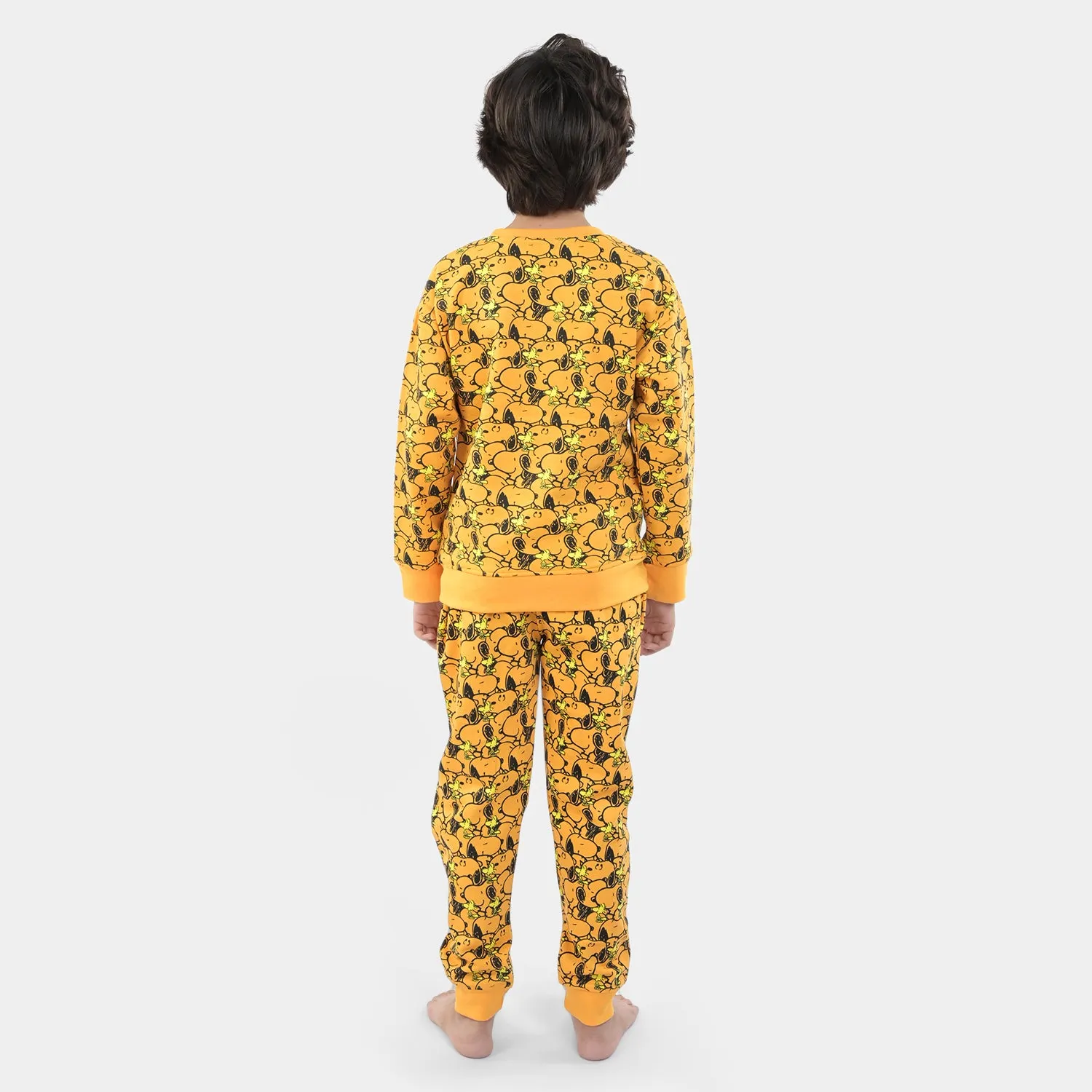 Boys Fleece 2 Piece Suit Character -R.Yellow