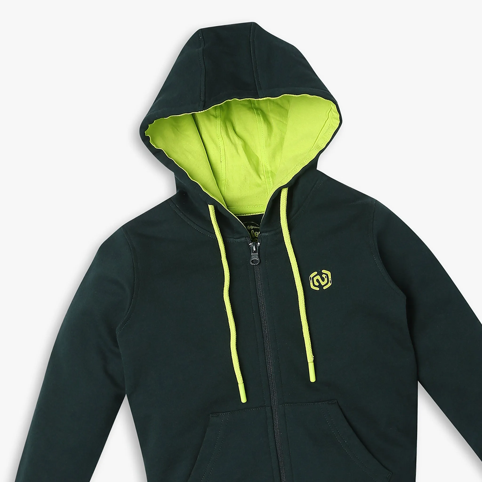 Boys Regular Fit Solid Sweat Tee