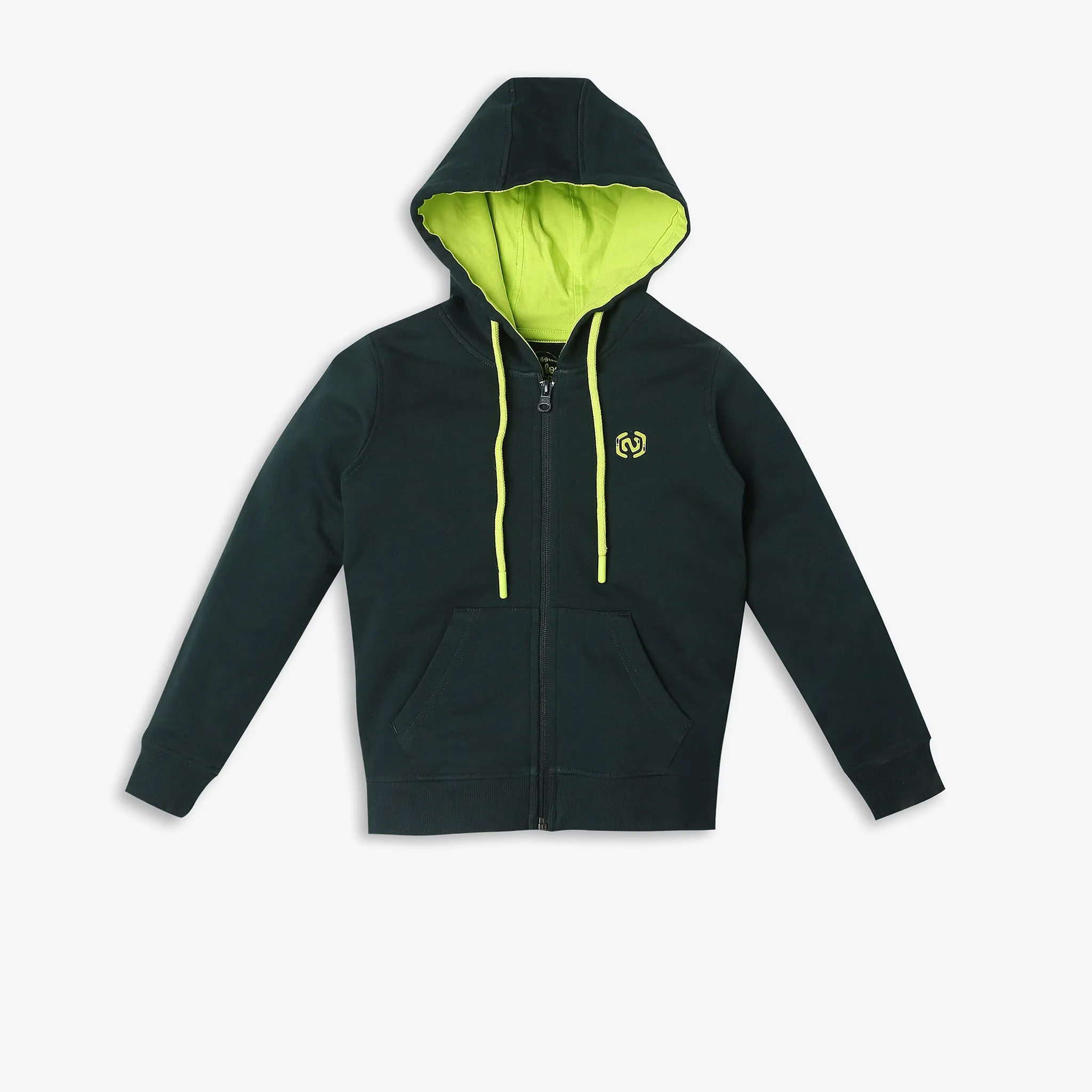 Boys Regular Fit Solid Sweat Tee