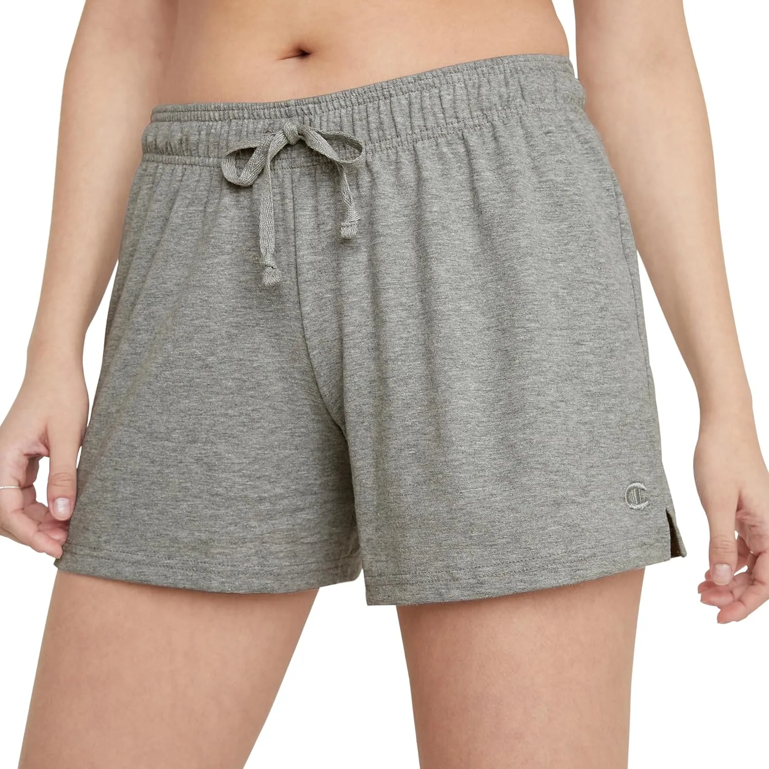 Champion Women's Shorts, Jersey Shorts, Soft, Lightweight, Comfortable Shorts for Women, 5" (Plus Size Available)
