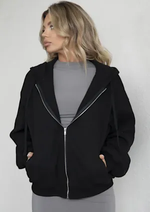 chill girl zip-up