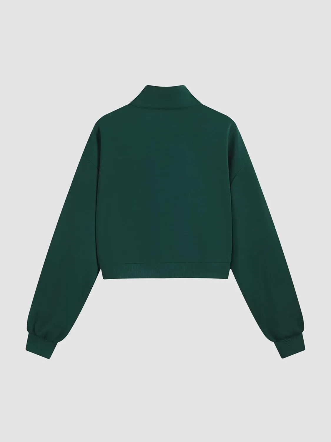 CIDER Womens Sweatshirt Half Zip Pullover Cropped Long Sleeve Graphic Zip Up Casual Fall Winter Outfits