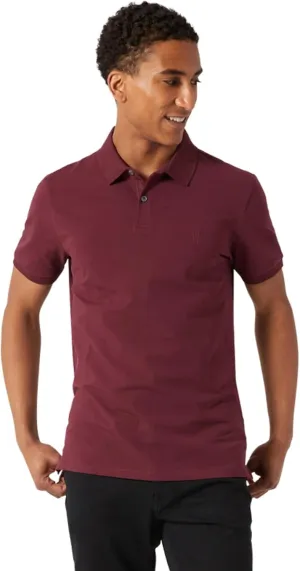 DKNY Polo Shirts for Men - Soft Stretch Casual Cotton Mens Polo Shirts | Modern Fit Short Sleeve Mens Polos