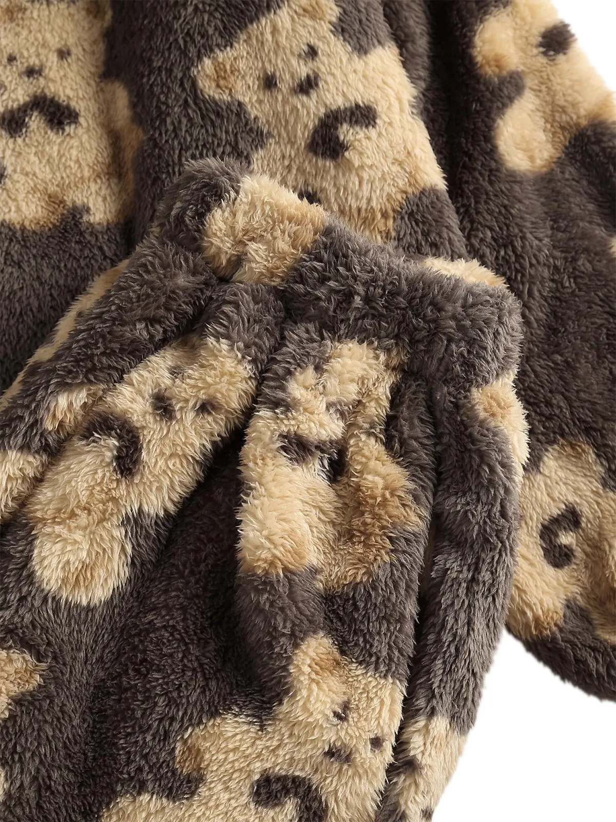 Fleece Lounge Pajama Set