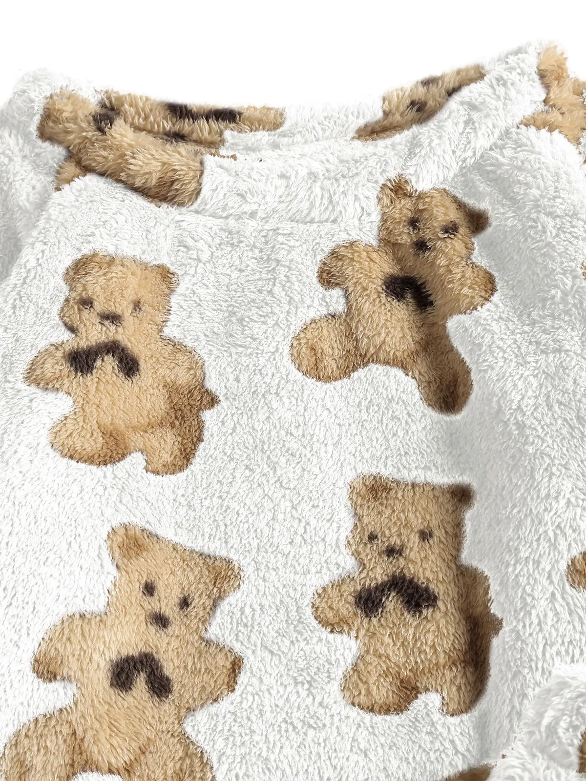 Fleece Lounge Pajama Set