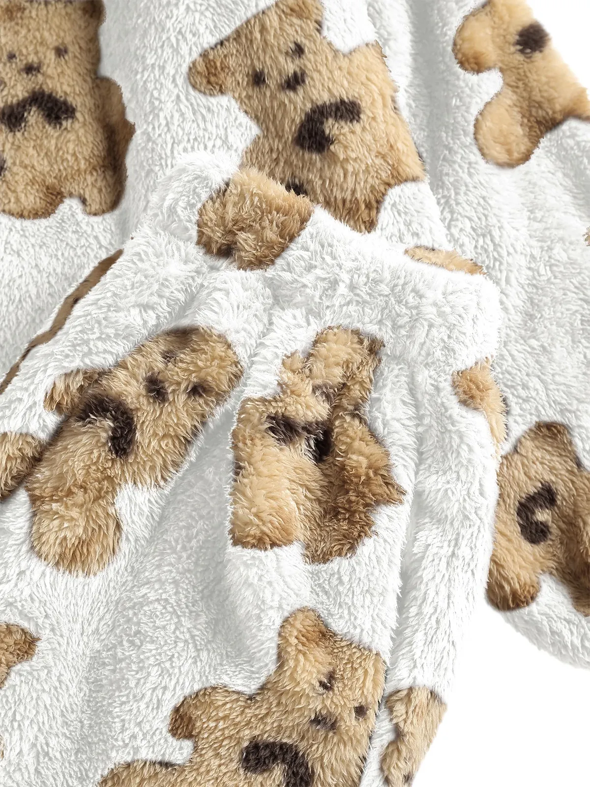 Fleece Lounge Pajama Set
