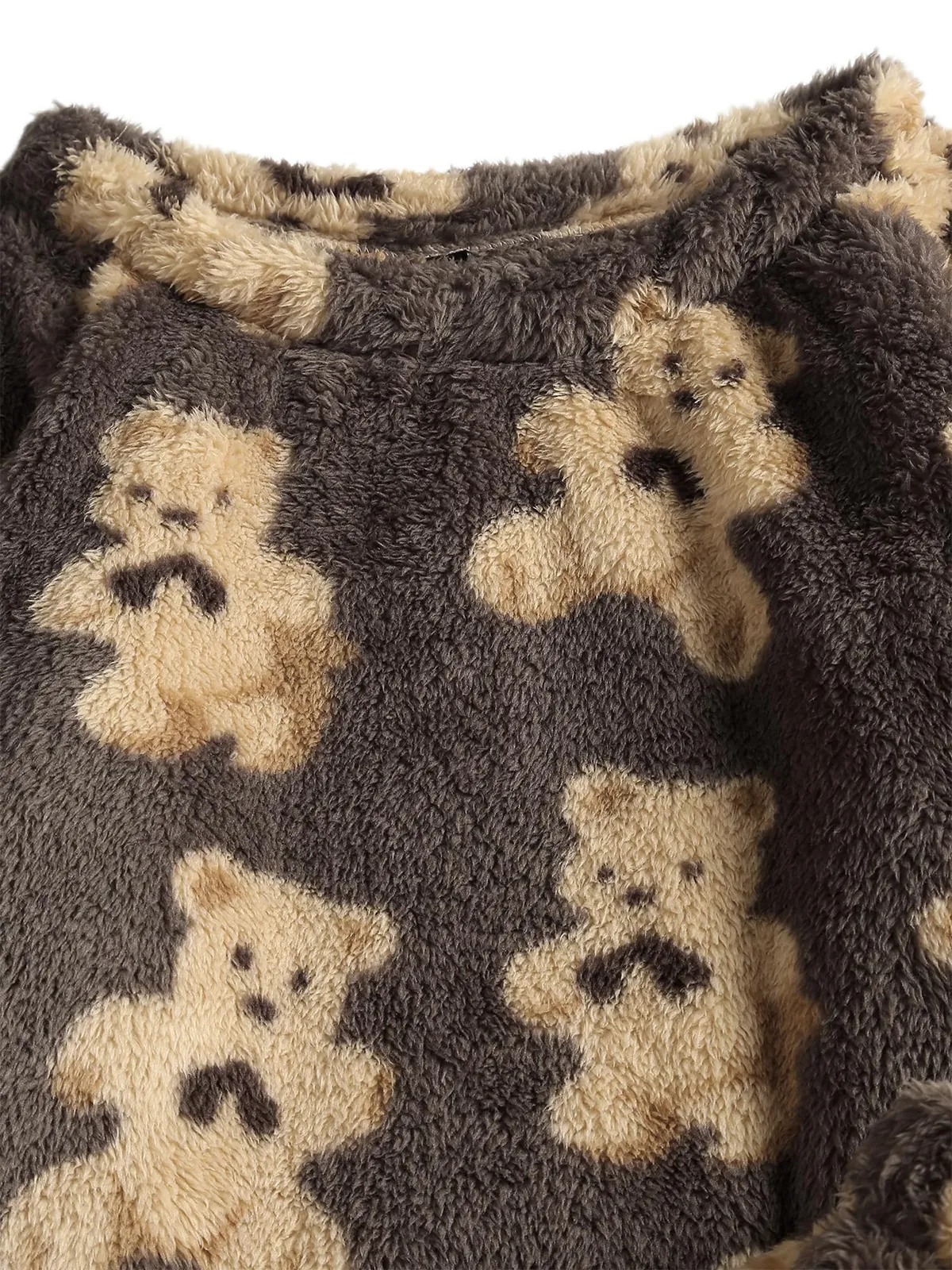 Fleece Lounge Pajama Set