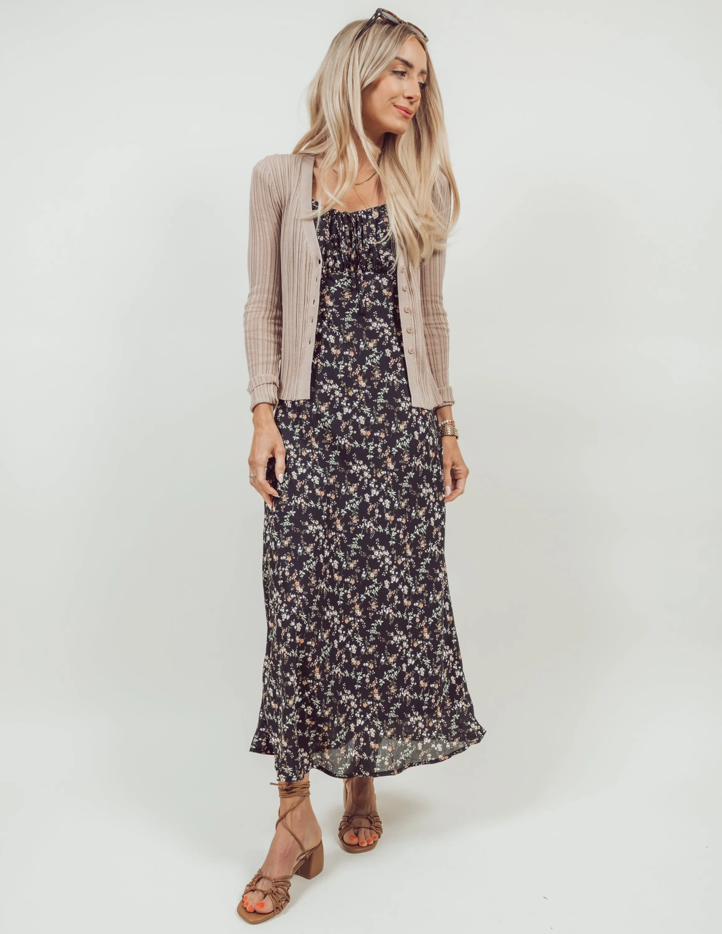 Leigh Floral Midi Dress