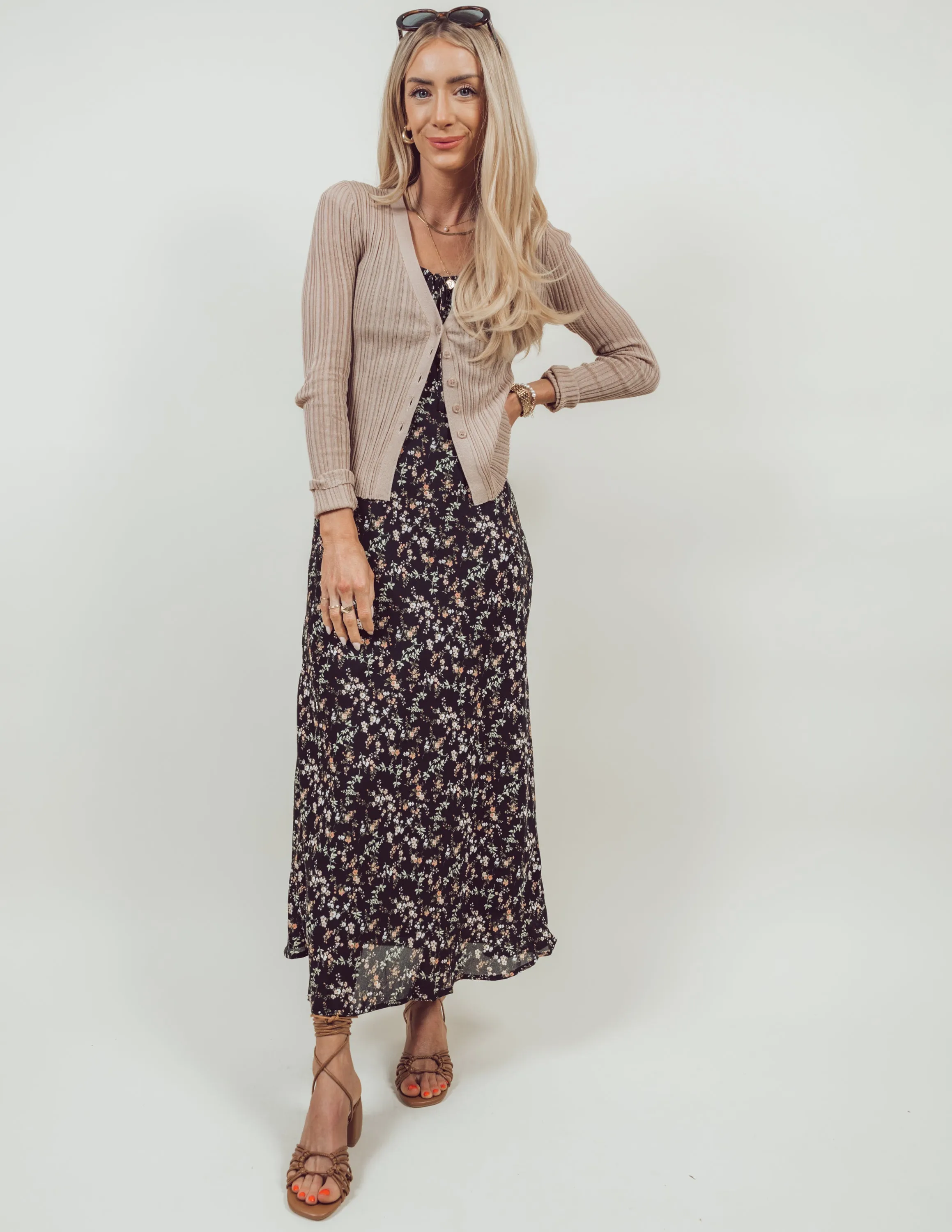 Leigh Floral Midi Dress
