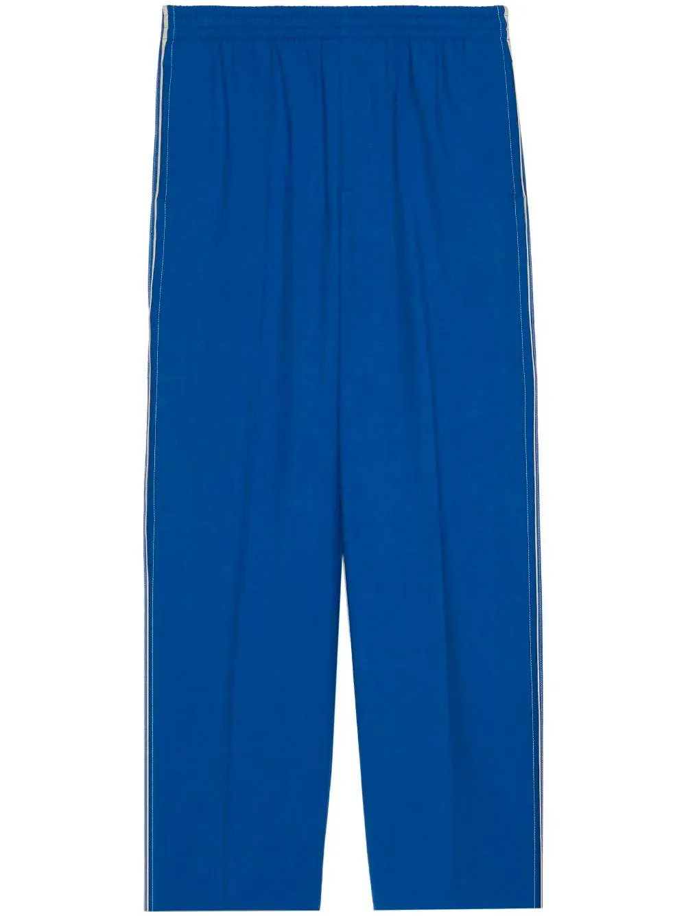 Logo-patch trousers