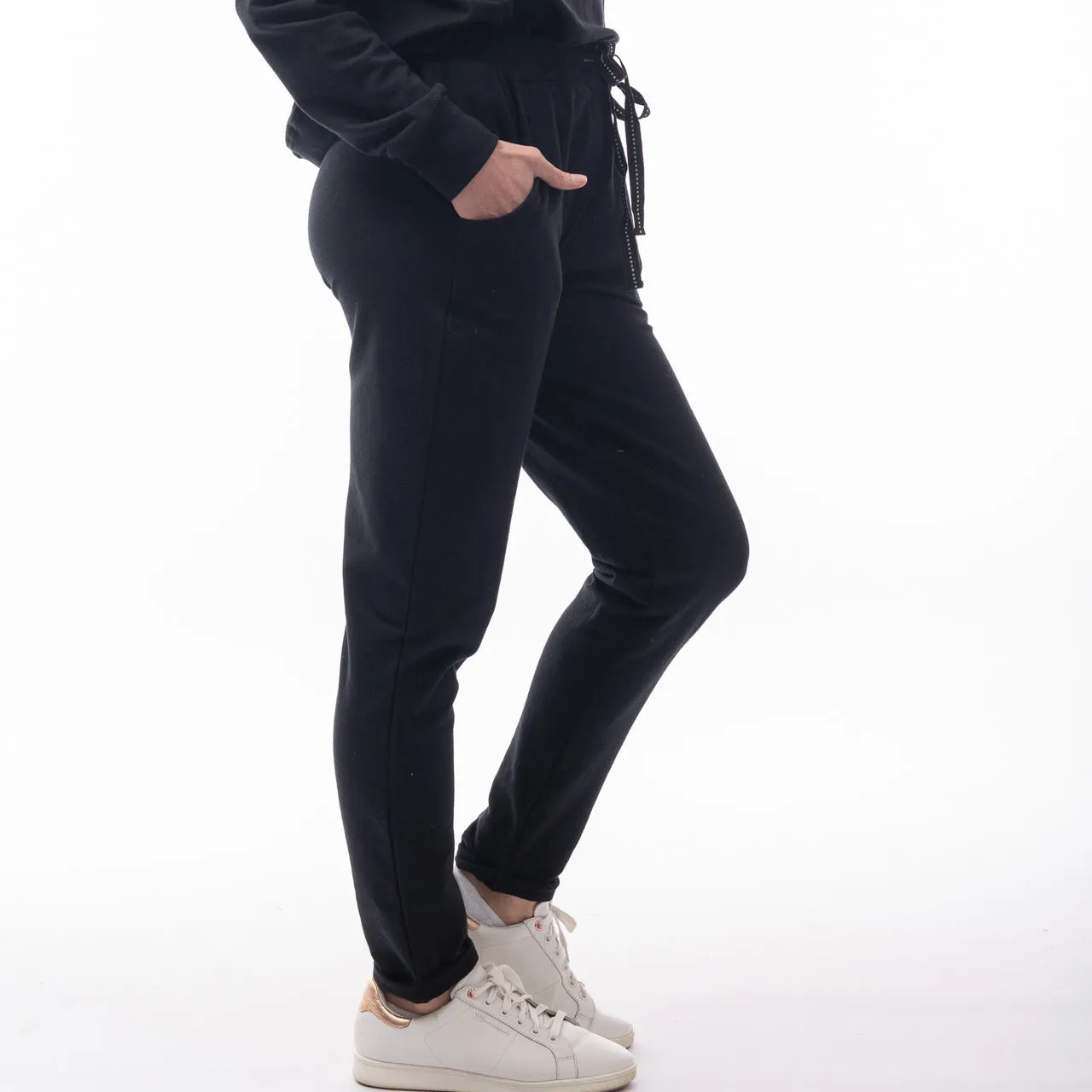 Lux Leisure Pant in Stretch Terry Cotton by Orientique Australia - 4616
