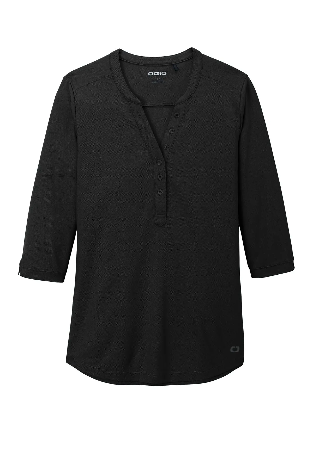 OGIO Ladies Jewel Henley LOG104