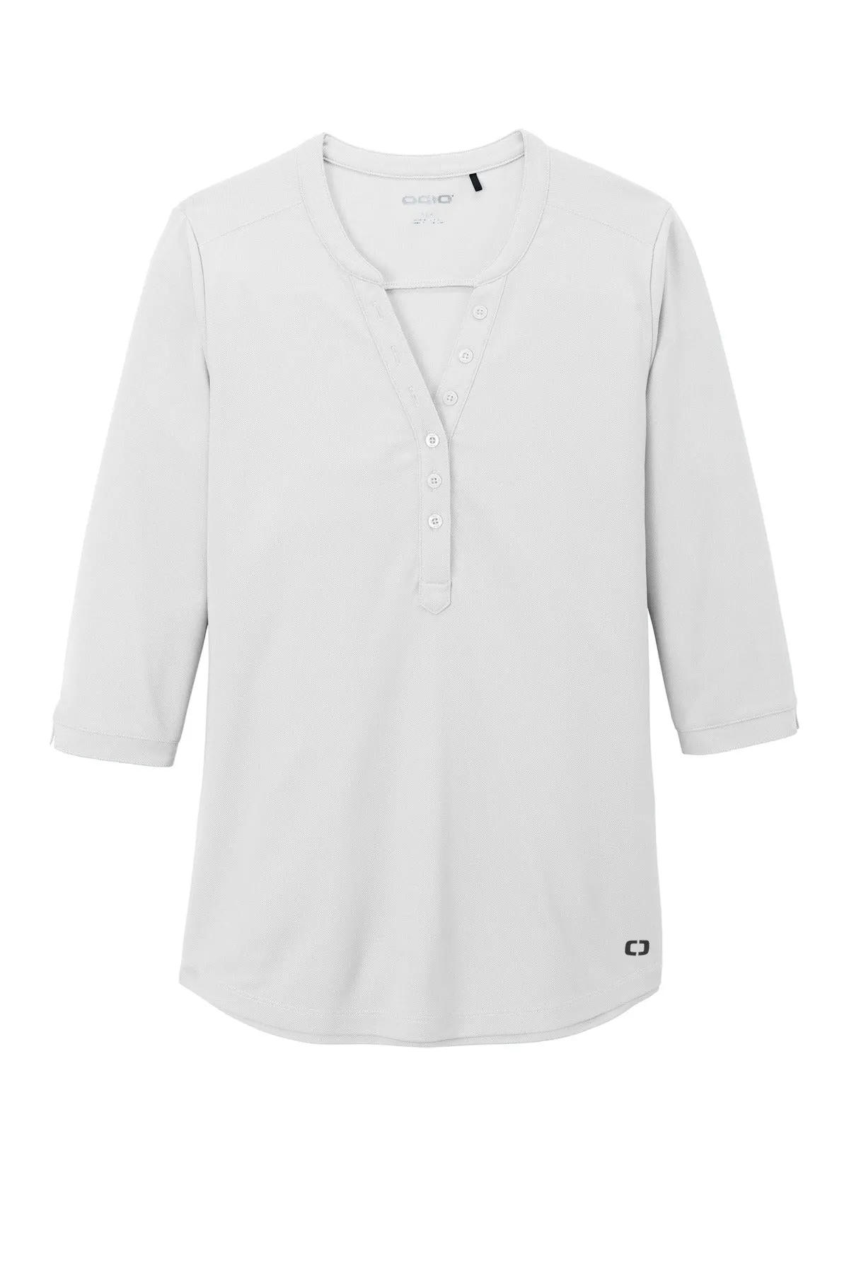 OGIO Ladies Jewel Henley LOG104
