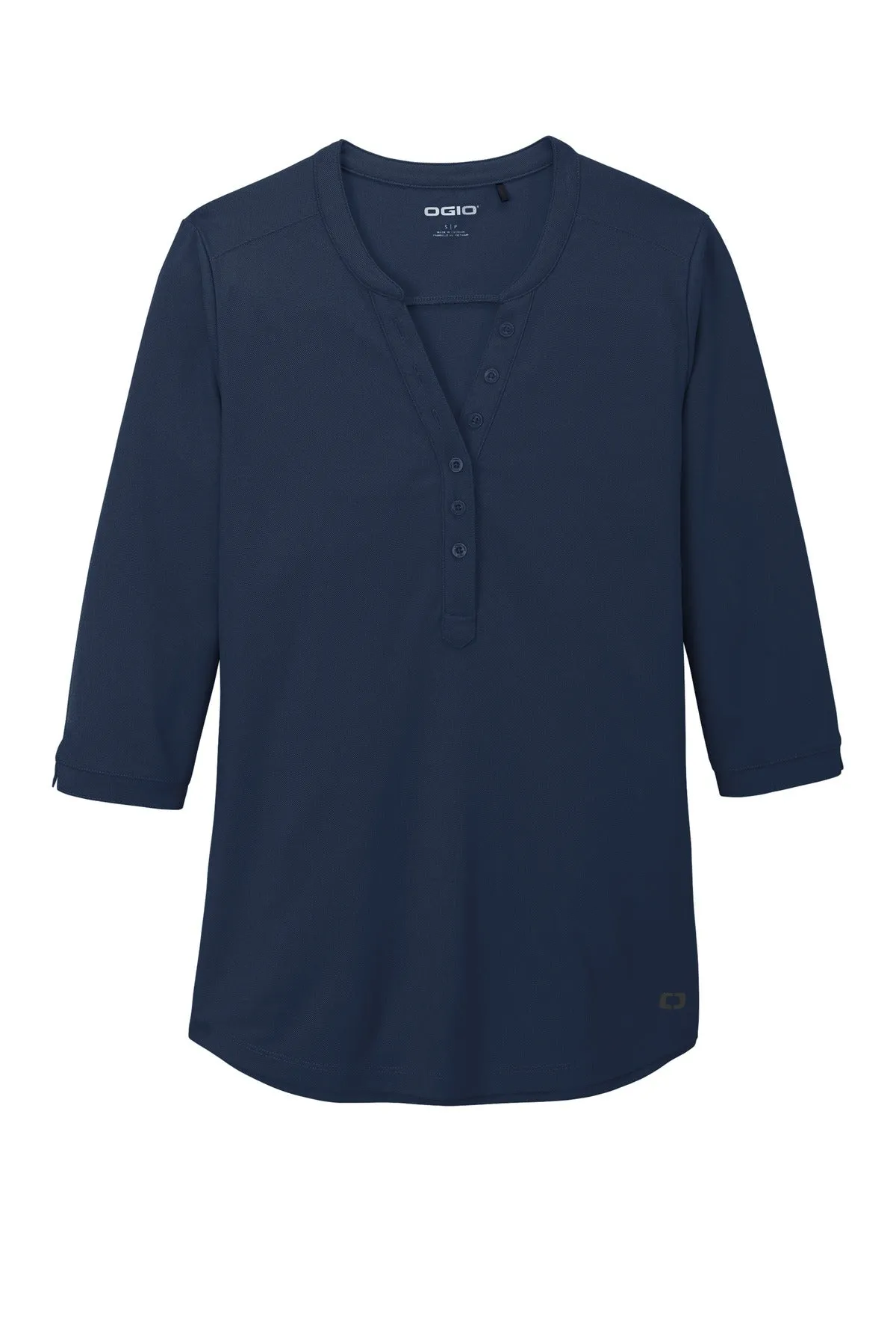 OGIO Ladies Jewel Henley LOG104