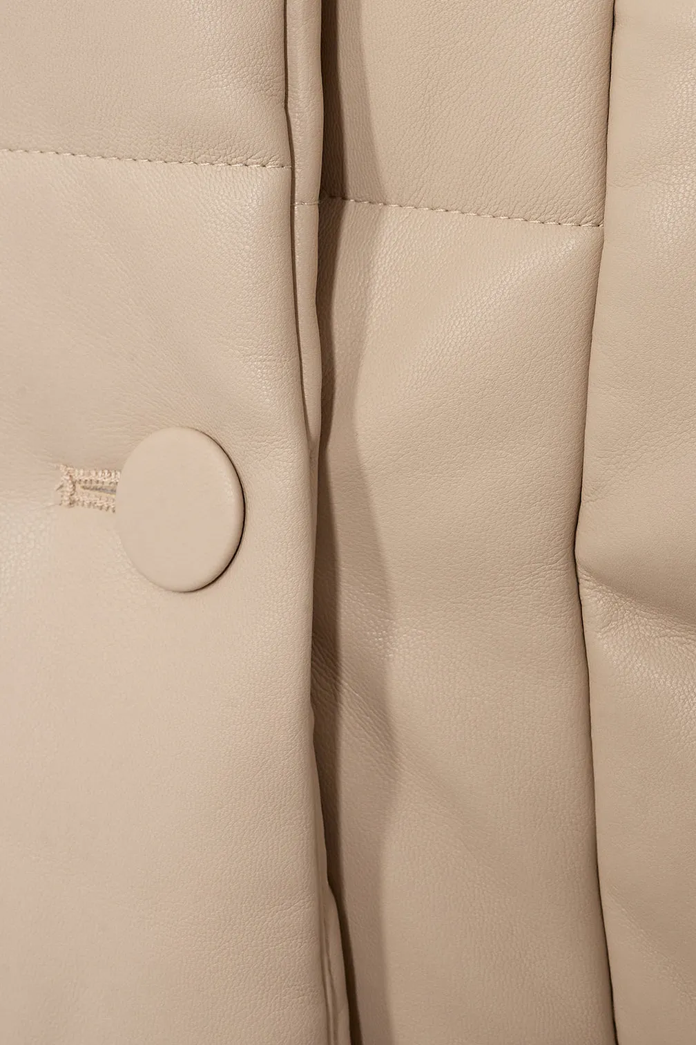 PD-Jules Faux Down Jacket - Chalk Beige