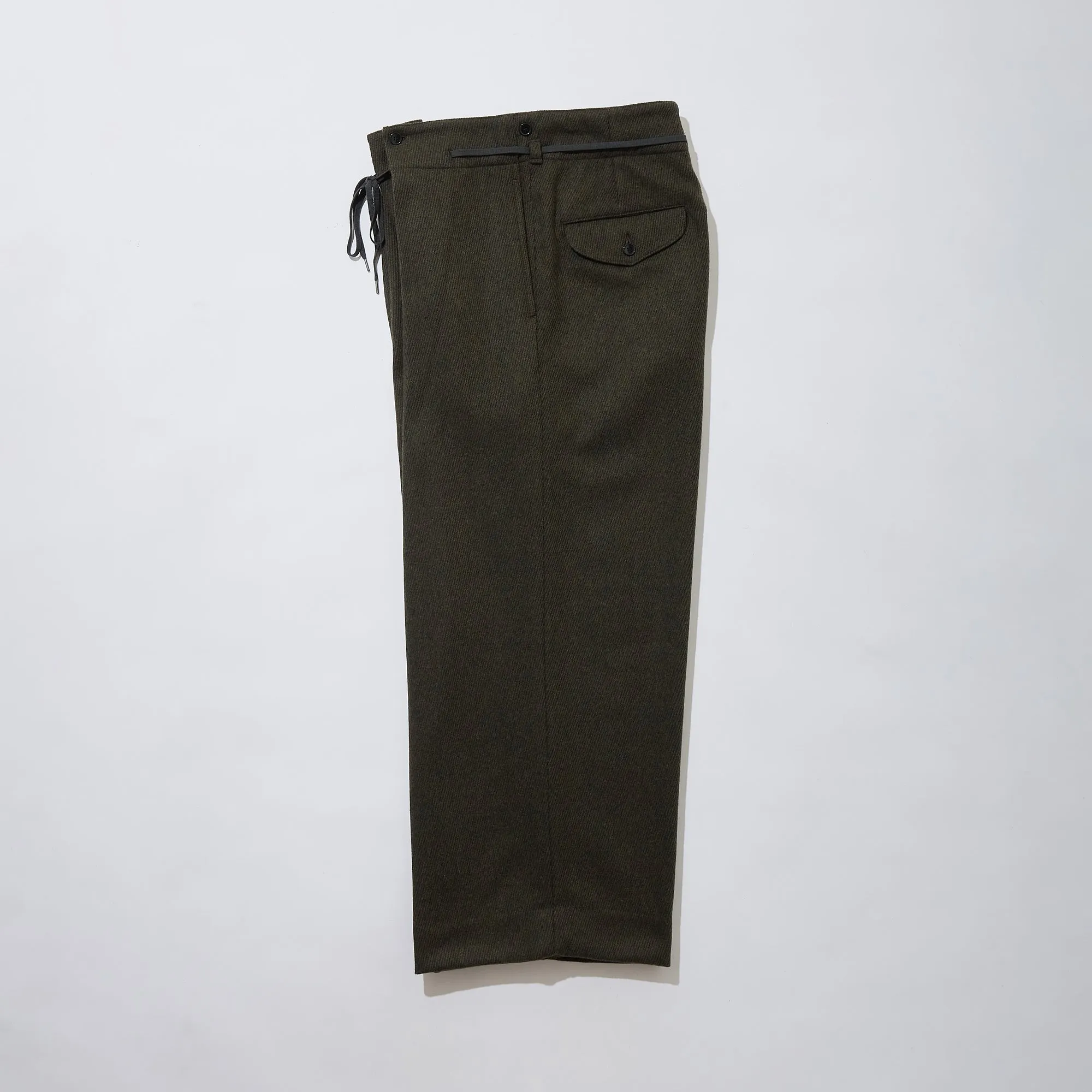 Recycled Wool Hakama Trousers