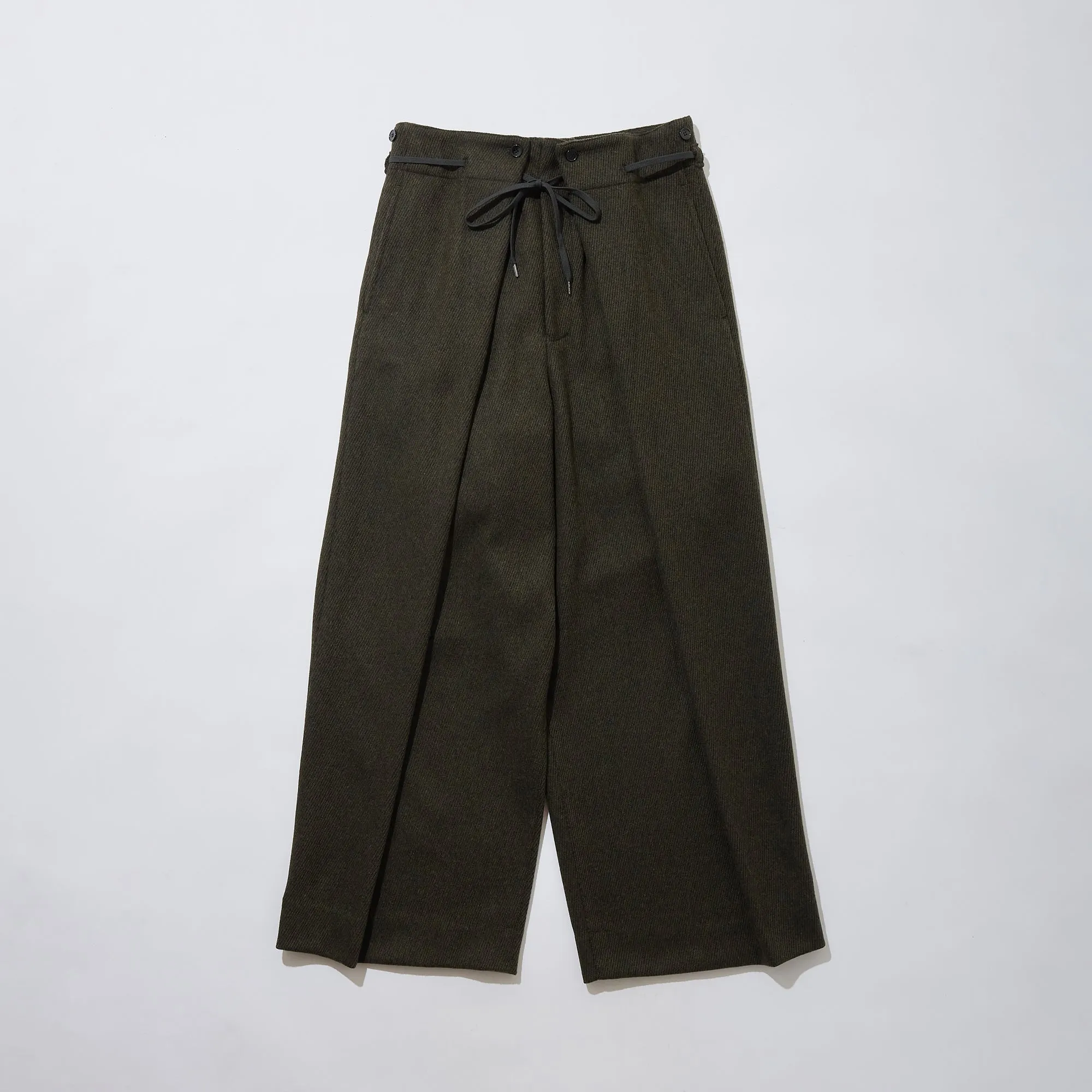 Recycled Wool Hakama Trousers