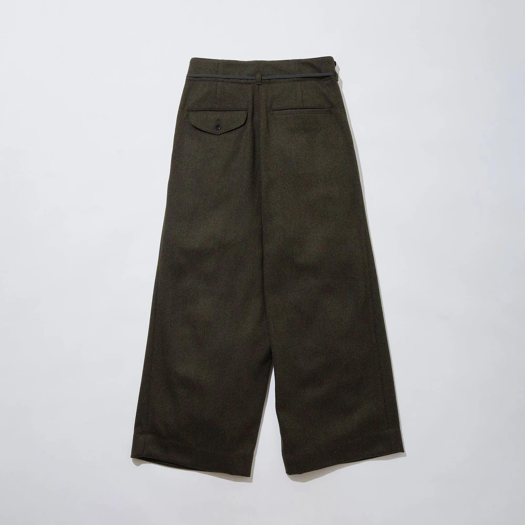 Recycled Wool Hakama Trousers