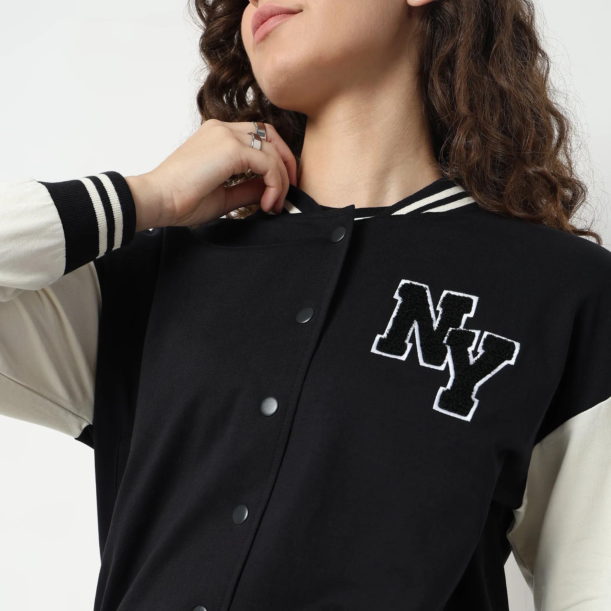 Regular Fit Embroidered Jacket