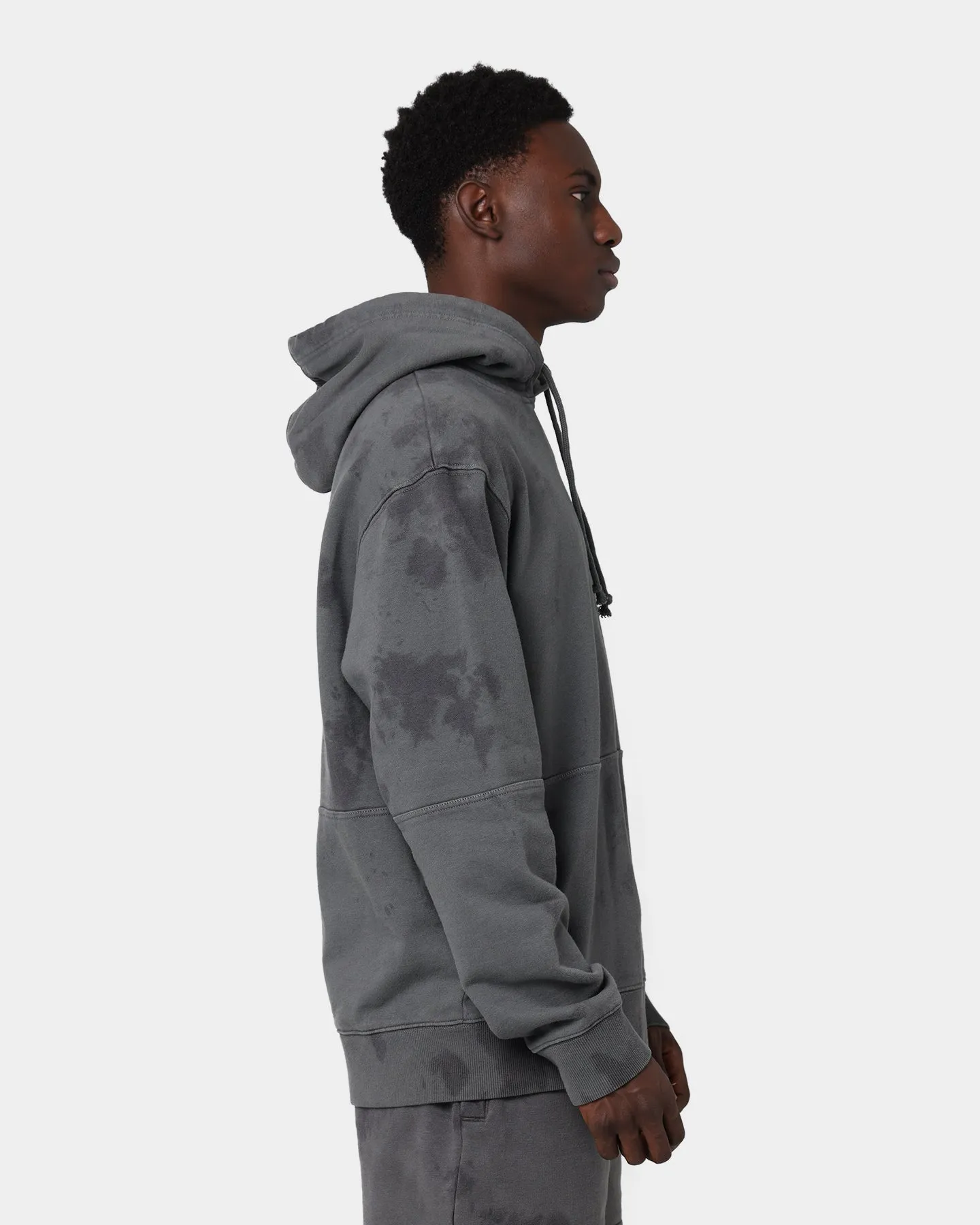 Russell Athletic Eagle R Tie Dye Hoodie Asphalt