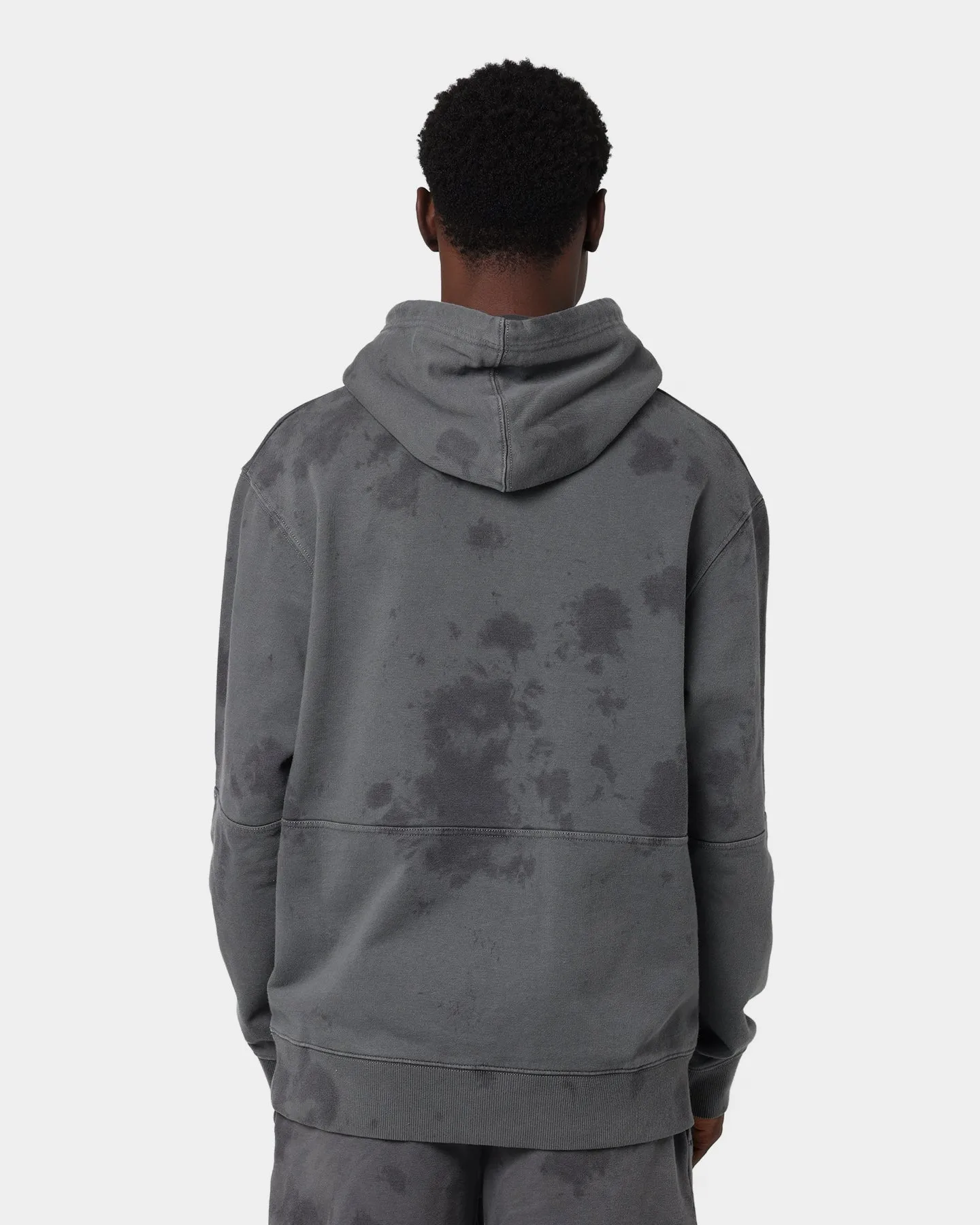 Russell Athletic Eagle R Tie Dye Hoodie Asphalt