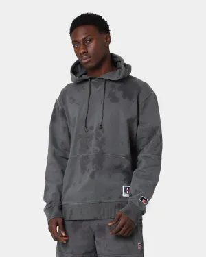 Russell Athletic Eagle R Tie Dye Hoodie Asphalt