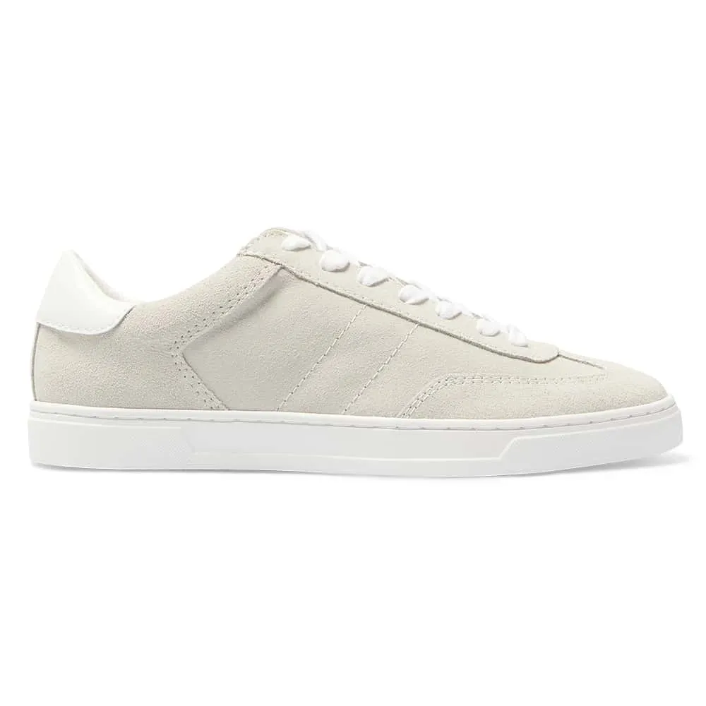 Stevie Sneaker in Beige Suede Suede