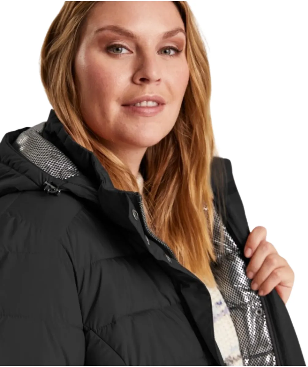STOY Lina Women’s Puffer Plus Size Jacket Black sizes 20-22