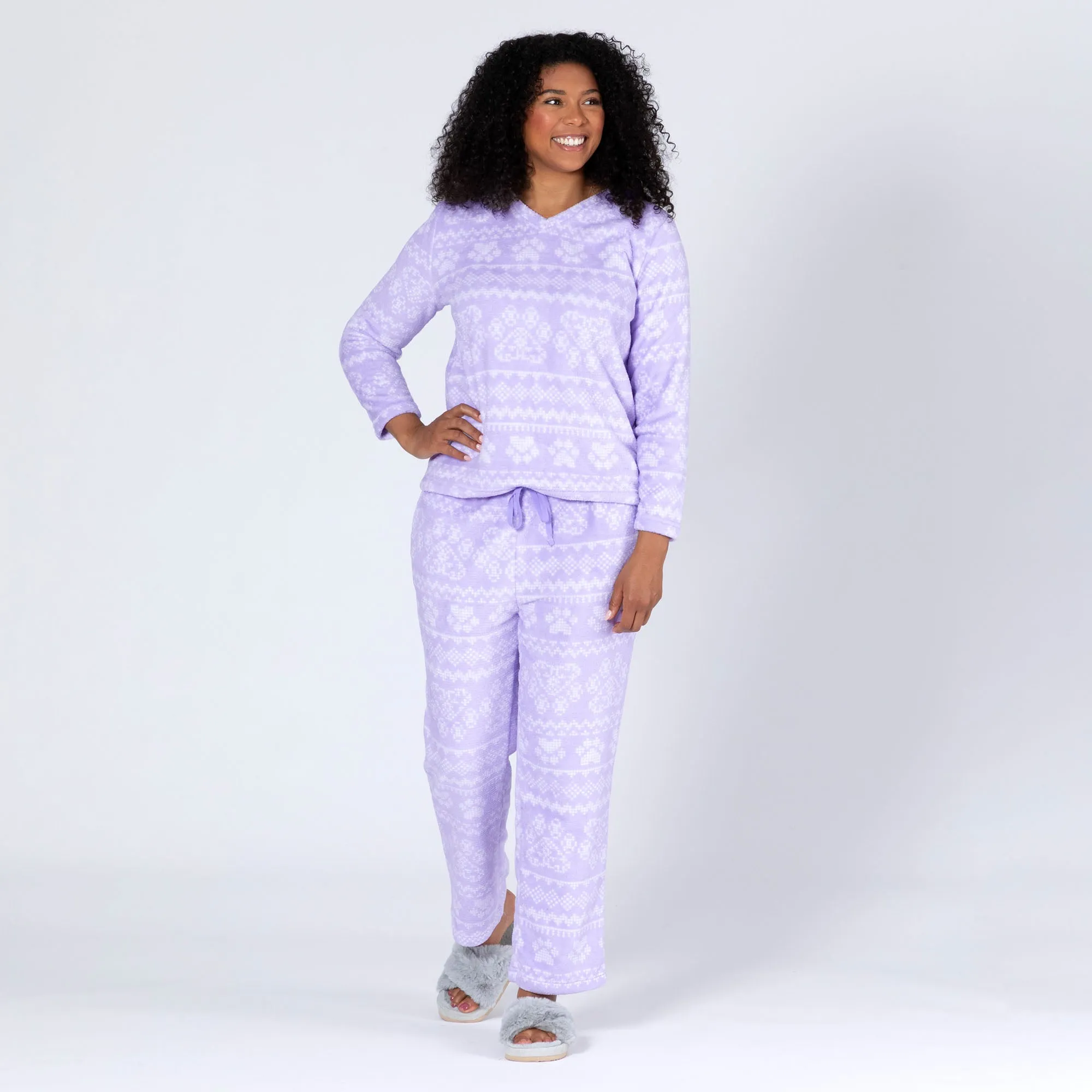 Super Cozy™ Paw Print Pajama Set