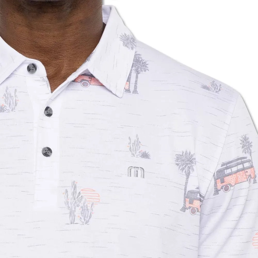 TravisMathew Four Wheeling Golf Polo 2023