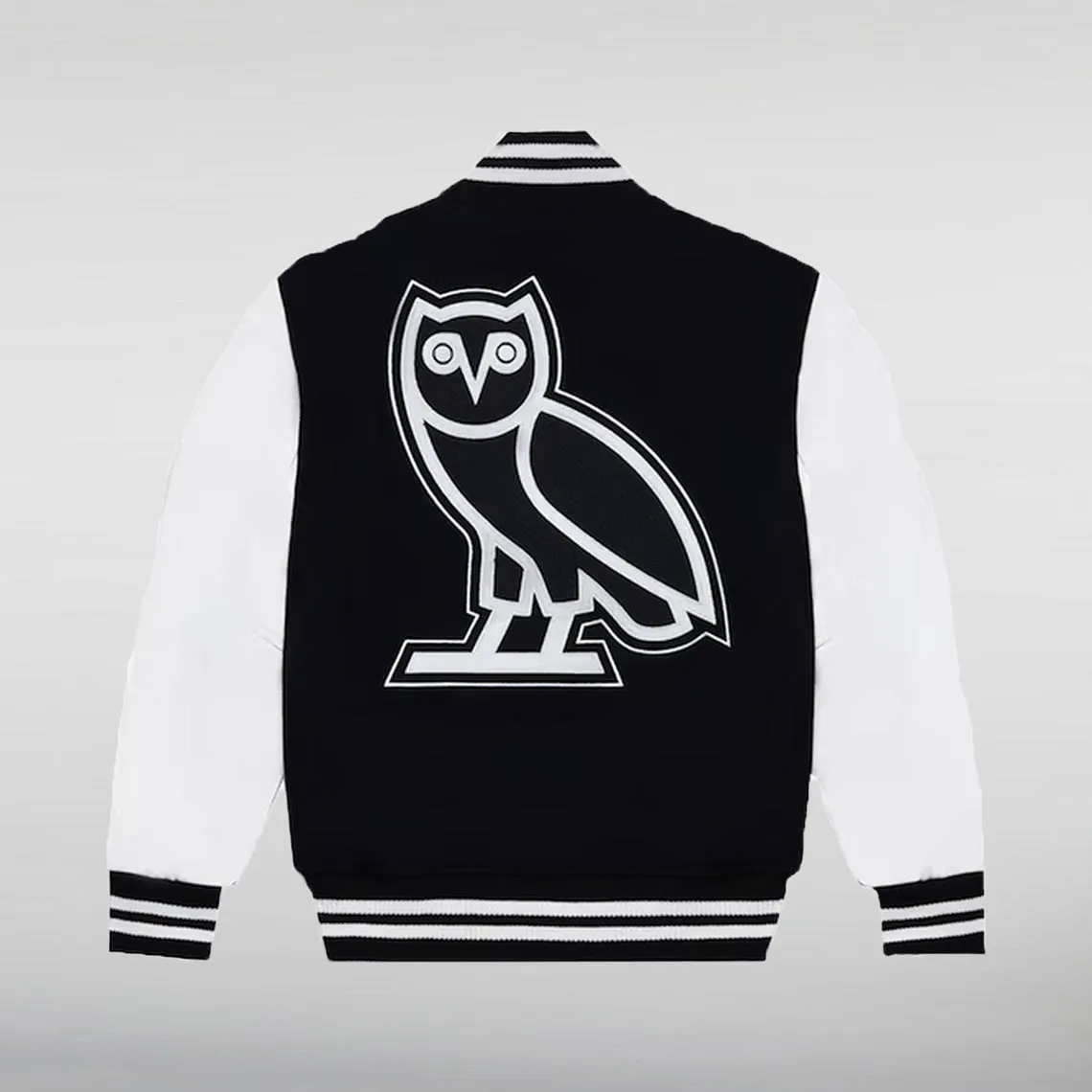 University of Toronto Black and White OVO Letterman Jacket