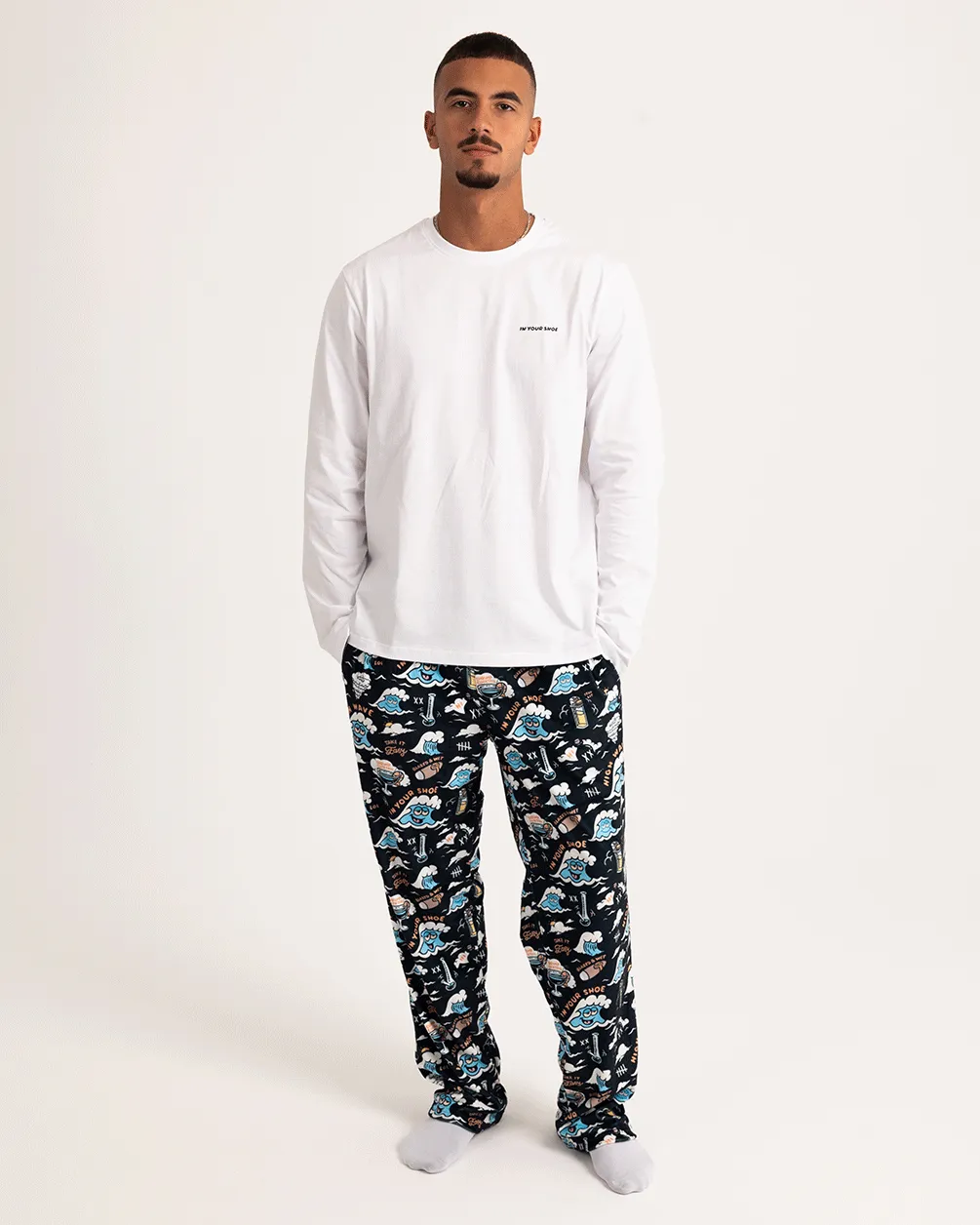 White Basic Long Sleeve Tee