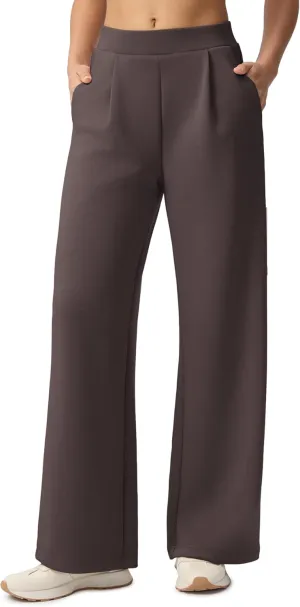 Wide Leg Pants for Women High Waist Relaxed Dress Pants with Pockets 30"