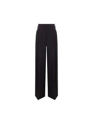 Wide-Leg Trousers in Wool