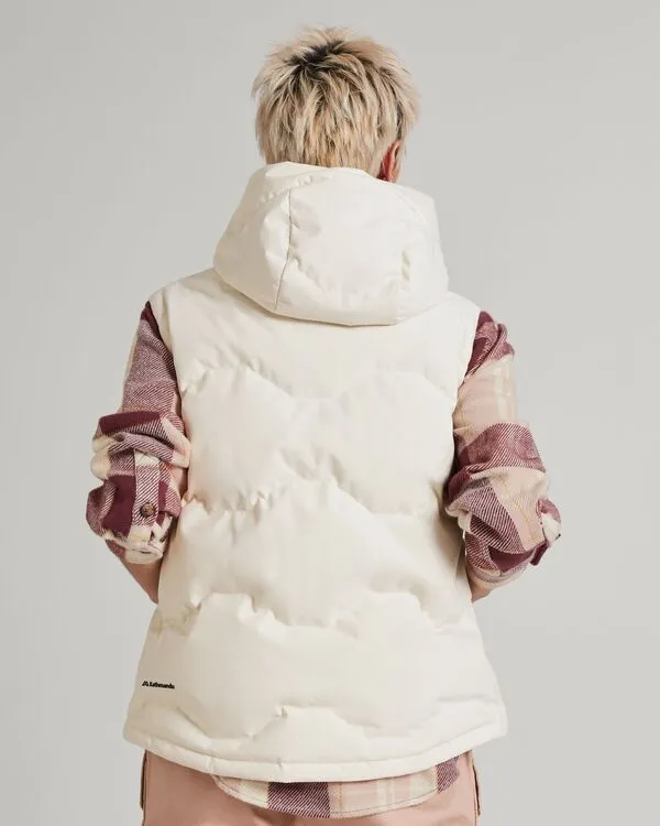 WOMEN'S FRISCO X HOODED DOWN VEST - NATURAL